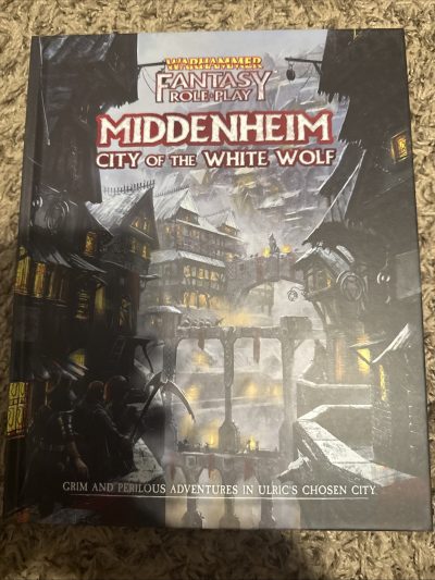 Warhammer Fantasy RPG: Middenheim - City of The White Wolf - Role Playing Game