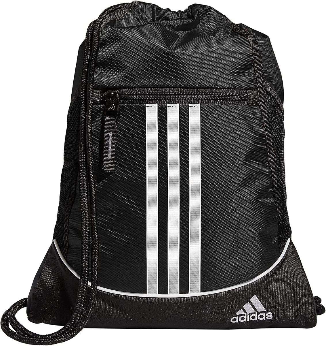Adidas Alliance Sackpack – Drawstring Backpack for Sports, Small Gym Bag