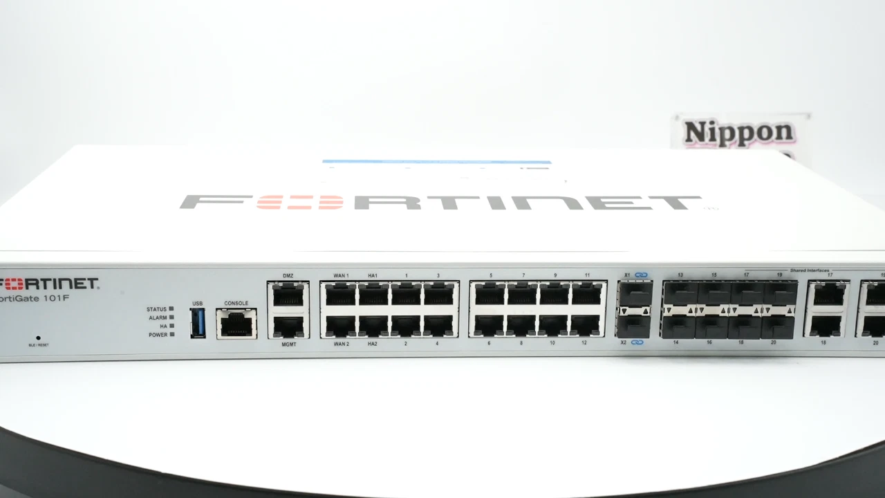Fortinet FortiGate 101F FG-101F Firewall Security Appliance NGFW w/ AC Adapter