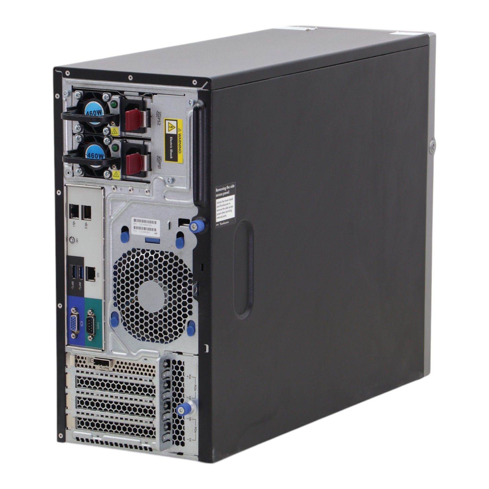 HP ProLiant ML310e G8 Pentium G1610 8GB P222 4x LFF 2x PSU Tower Server