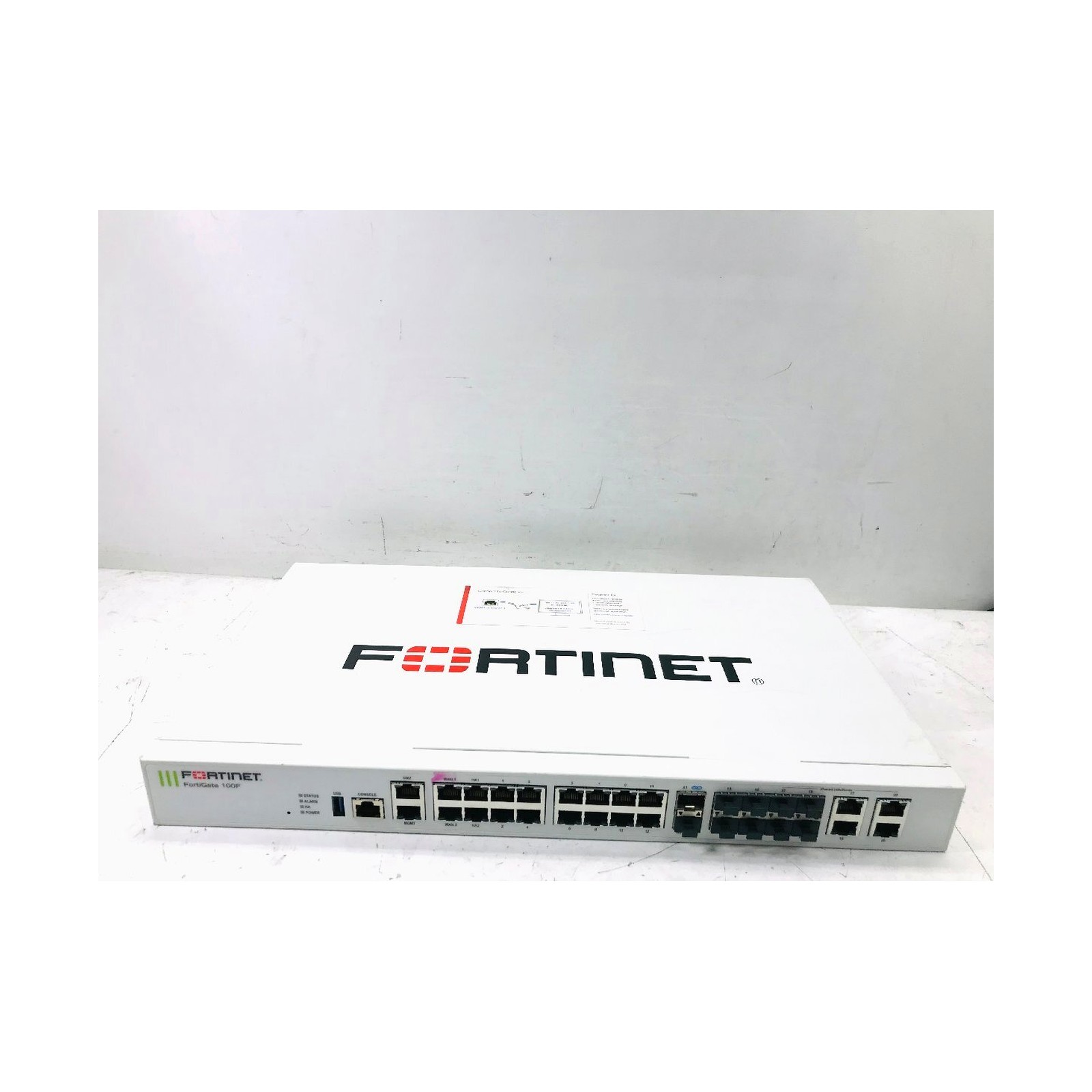 Fortinet FortiGate 100F FG-100F Network Security Firewall Initialized Used