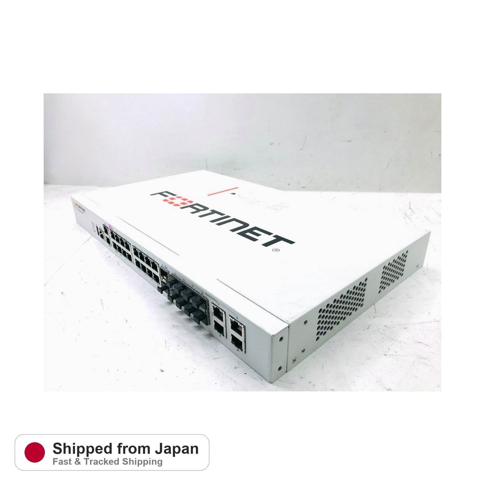 Fortinet FortiGate 100F FG-100F Network Security Firewall Initialized Used
