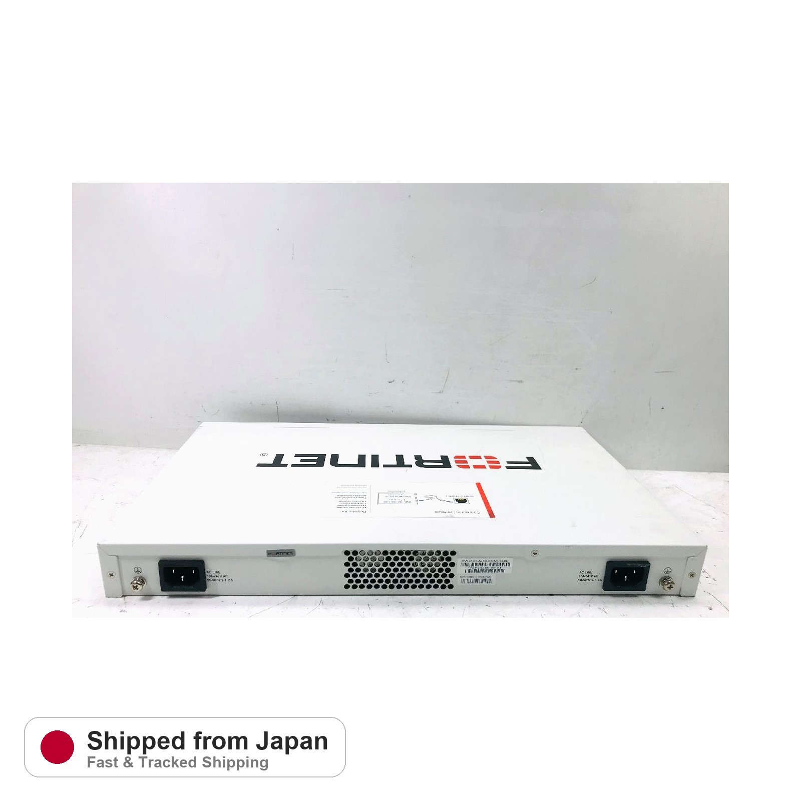 Fortinet FortiGate 100F FG-100F Network Security Firewall Initialized Used
