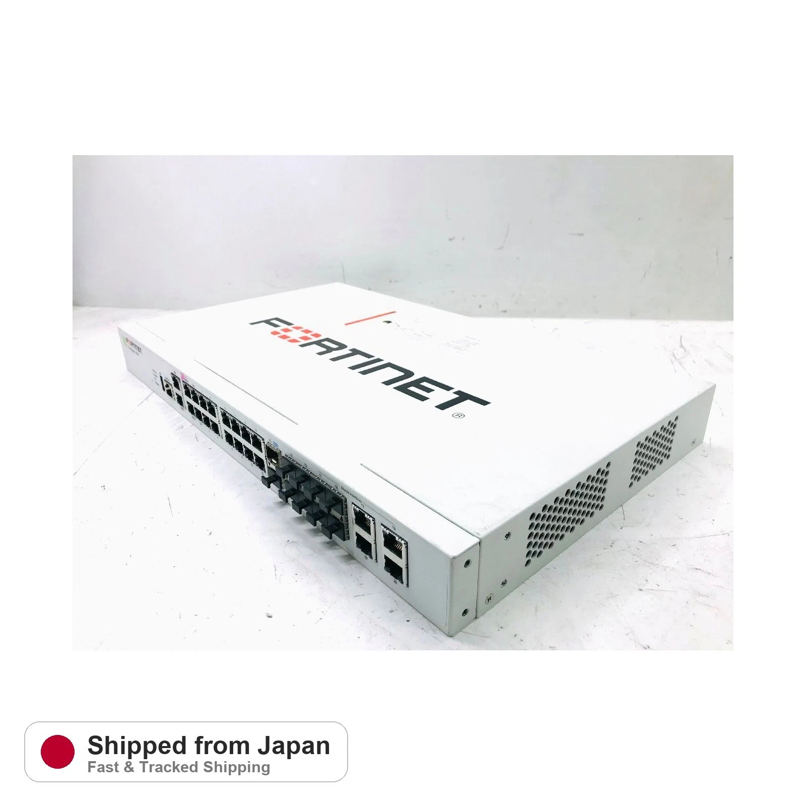 Fortinet FortiGate 100F FG-100F Network Security Firewall Initialized Used