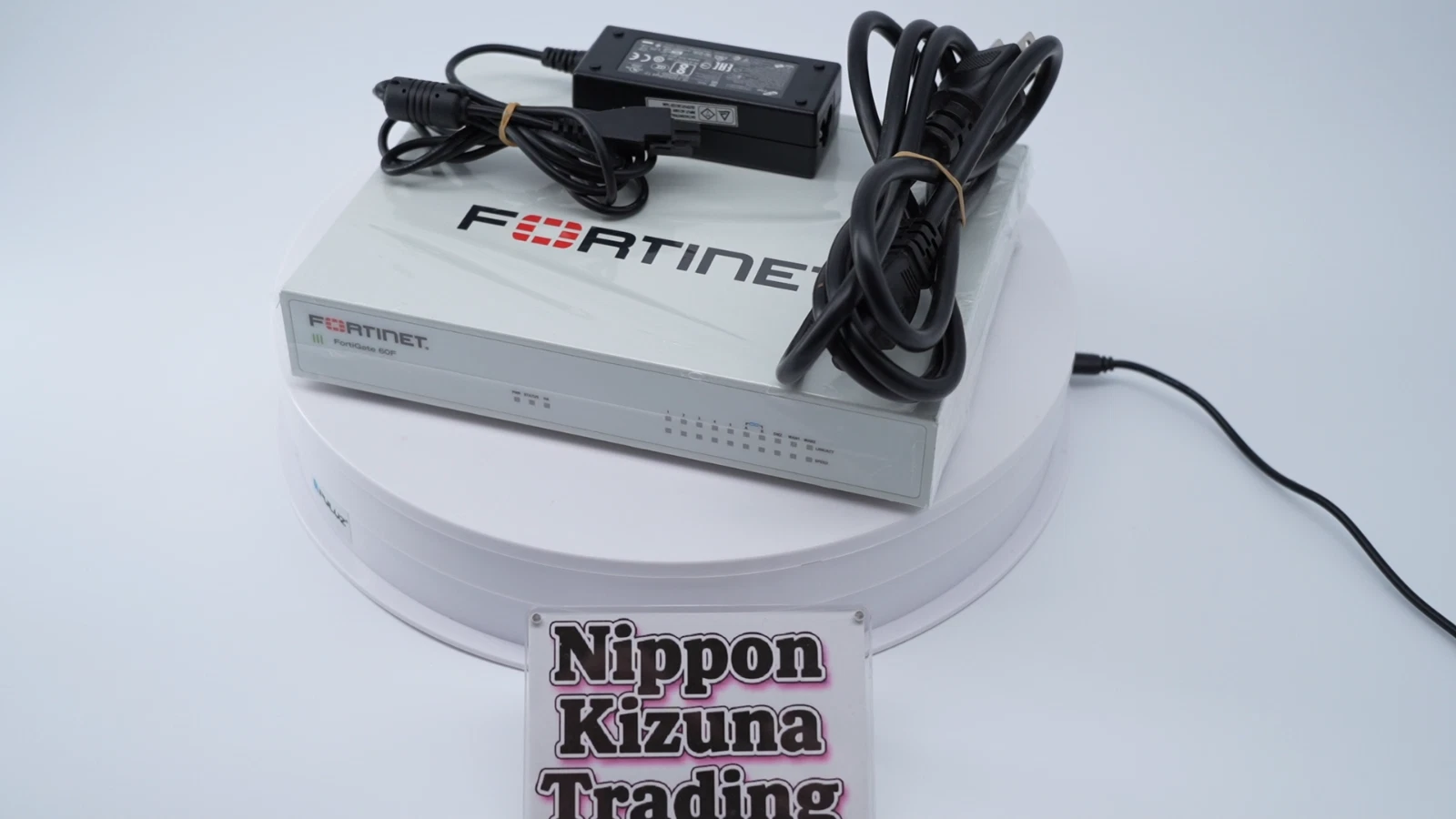 10x Fortinet FortiGate-60F FG-60F Security Firewall No Lic Initialized w/Adapter