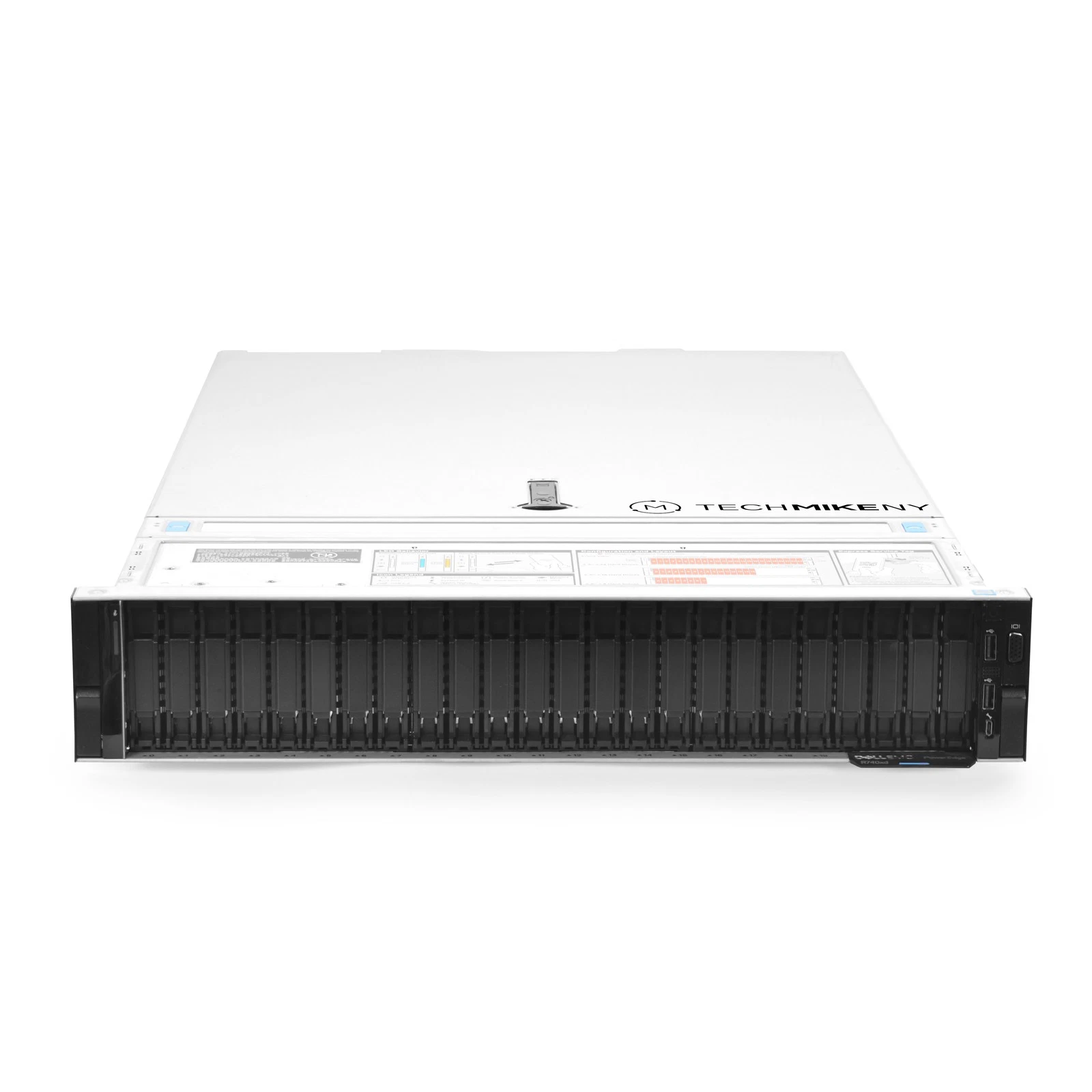 Dell PowerEdge R740xd Server 24-Bay SFF 2.40Ghz 40-Core 384GB RAM 2.4TB Storage