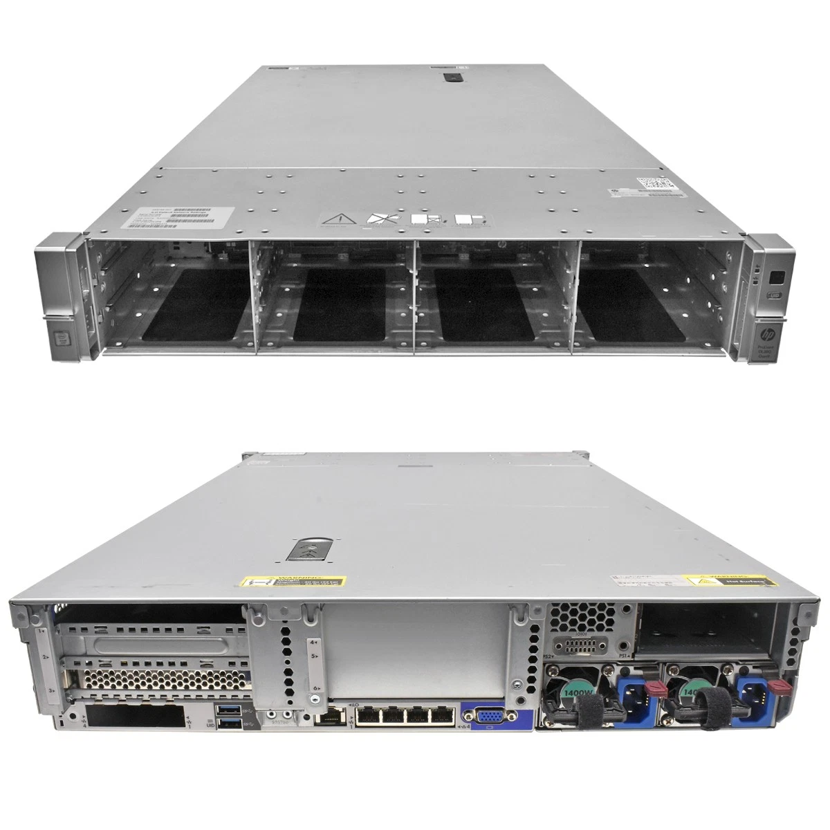 HP ProLiant DL380 Gen9 2U 2xE5-2680 V4 64GB RAM 12x LFF +2x2.5 inch