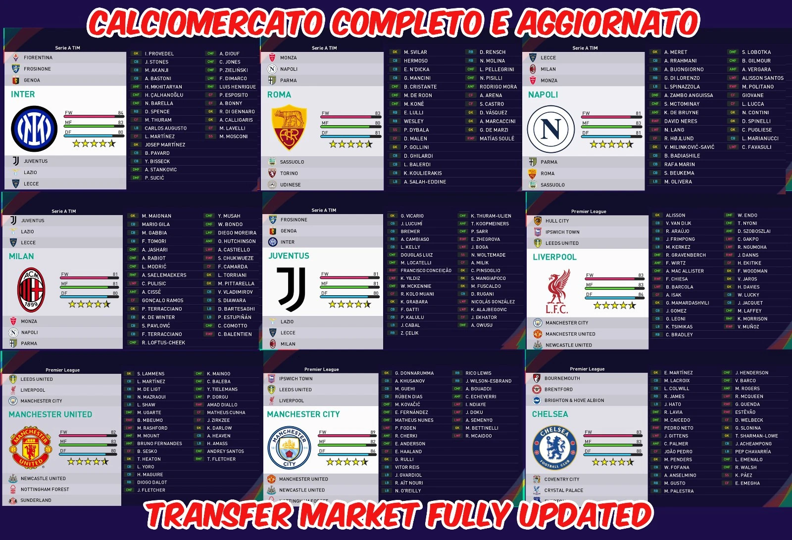 PES 2021 ORIGINAL PATCH Option File PS4 PS5 PC Season 2026/2027 Update 2027