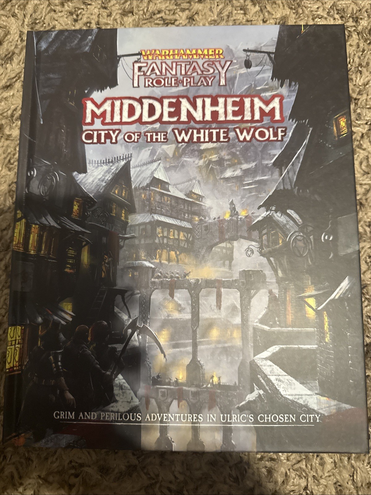 Warhammer Fantasy RPG: Middenheim - City of The White Wolf - Role Playing Game