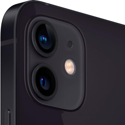 Apple iPhone 12, 64GB, Black - Unlocked (Renewed)