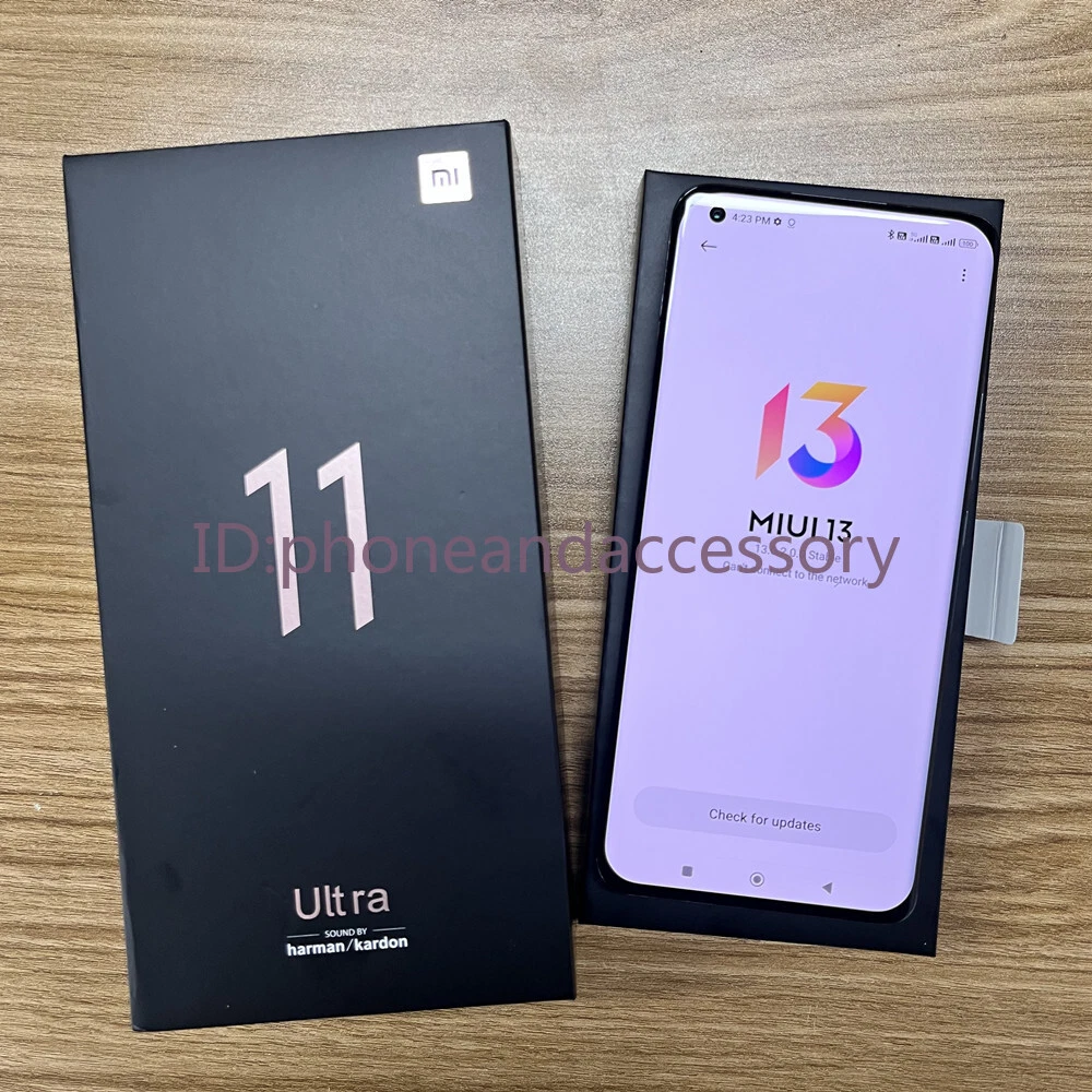 Unlocked Xiaomi Mi 11 Ultra 5G 256/512GB Dual SIM 6.81" 50MP 5000mAh M2102K1G