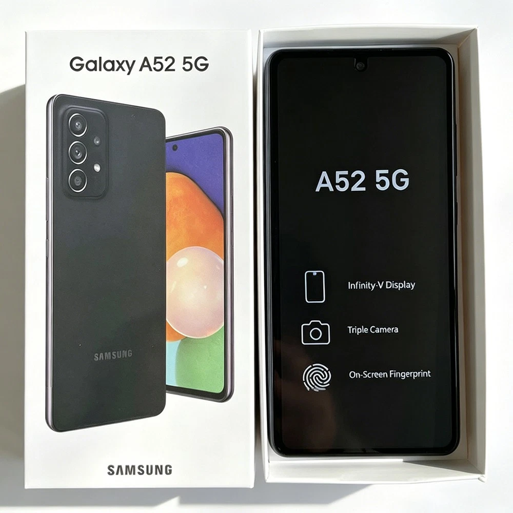 Samsung Galaxy A52 5G SM-A526U 128GB 6GB Factory Unlocked Android New Sealed
