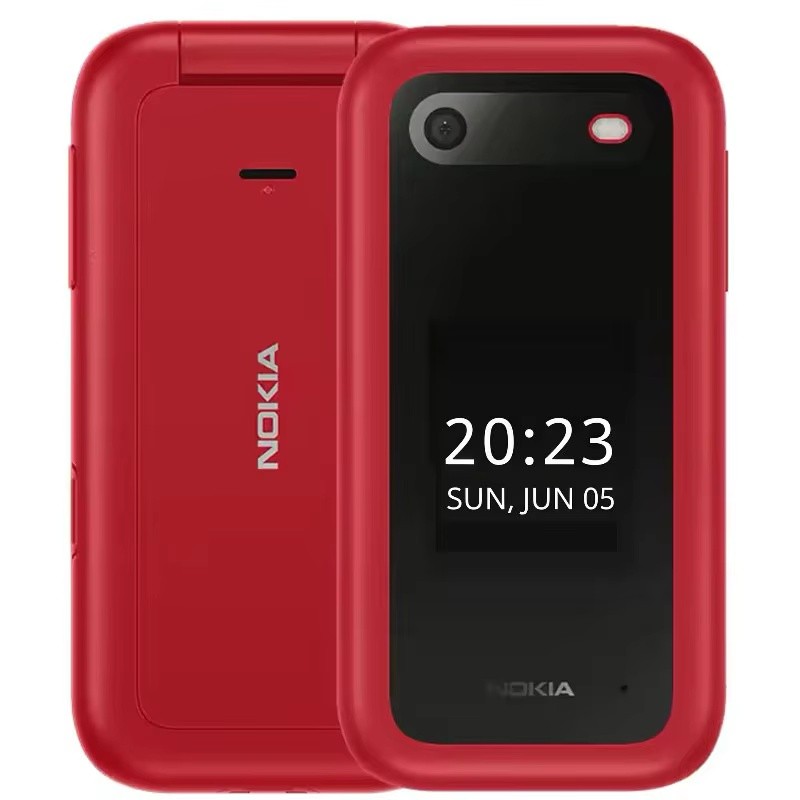 Nokia 2660 Flip 4G Dual-SIM 128MB+48MP Unlocked Flip Mobile Phone New boxed