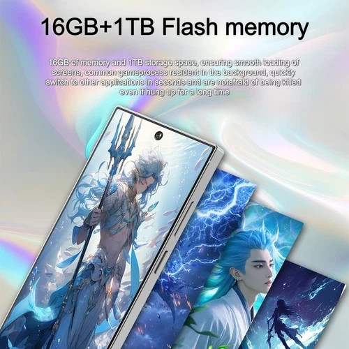 S26 Ultra 5G Unlocked Smartphone 16+1TB 7.3" Screen 8000mAh Android 15 Dual SIM