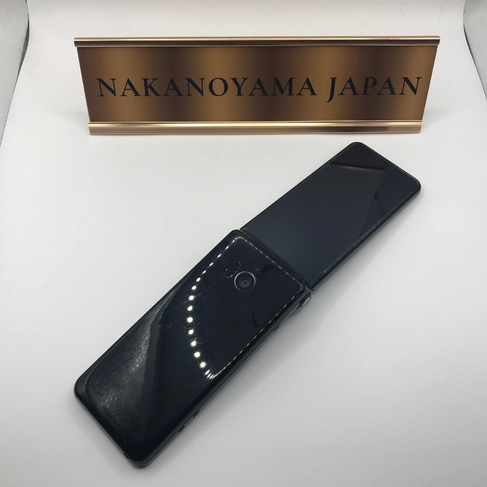 SHARP AQUOS 601SH Keitai 2 4G Android Flip Phone SIM Unlocked Softbank Black