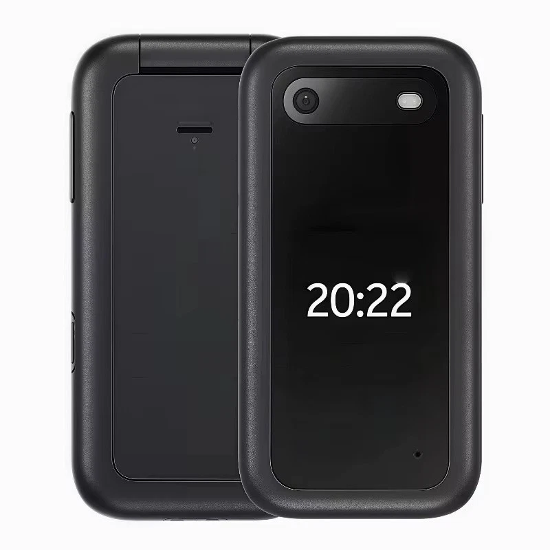 Nokia 2660 Flip 4G Dual-SIM 128MB+48MP Unlocked Flip Mobile Phone