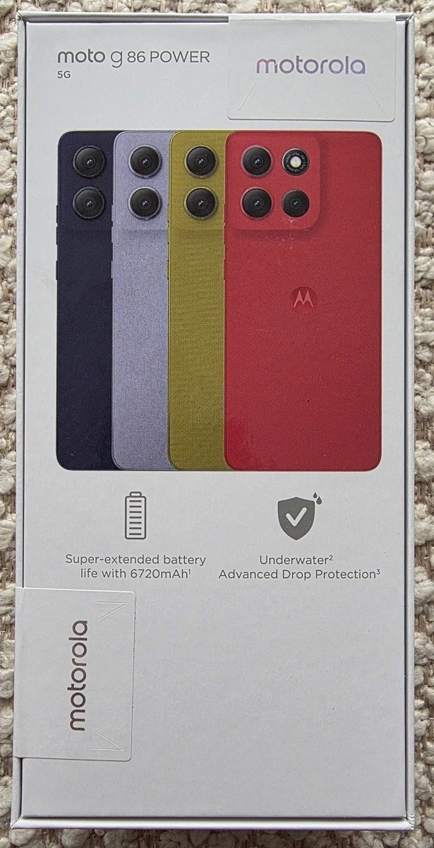Motorola Moto G86 5G Mobile Phone 8GB RAM / 128GB SSD | Midnight Blue