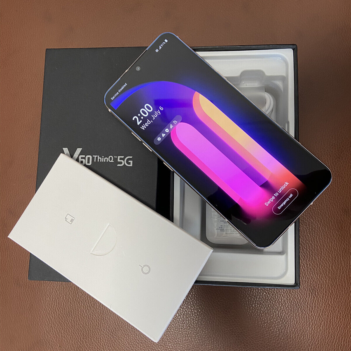 LG V60 ThinQ 5G LM-V600AM V600TM V600VM 128/256GB Unlocked Smartphone-New Sealed