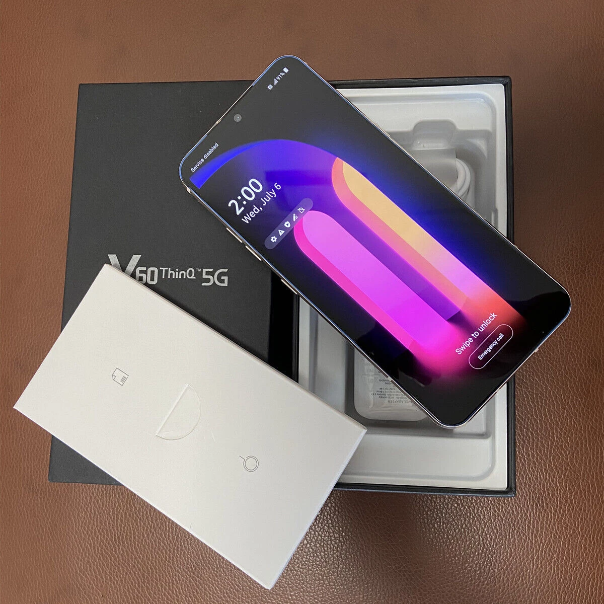 LG V60 ThinQ 5G LM-V600AM V600TM V600VM 128/256GB Unlocked Smartphone-New Sealed