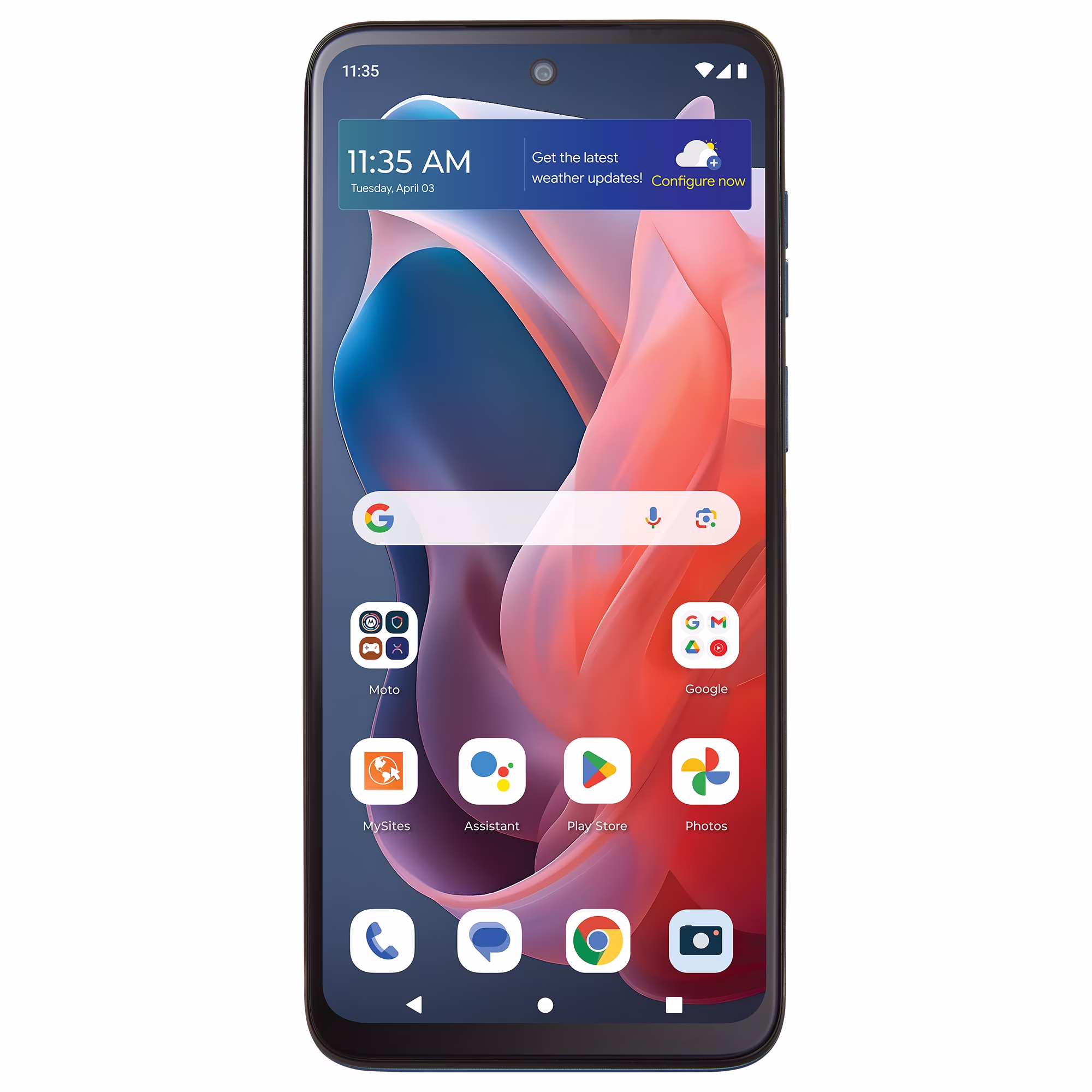 Verizon Prepaid Motorola Moto G Play 2024, 4G, 64GB, Blue -Prepaid Smartphone [Locked to Verizon Prepaid]