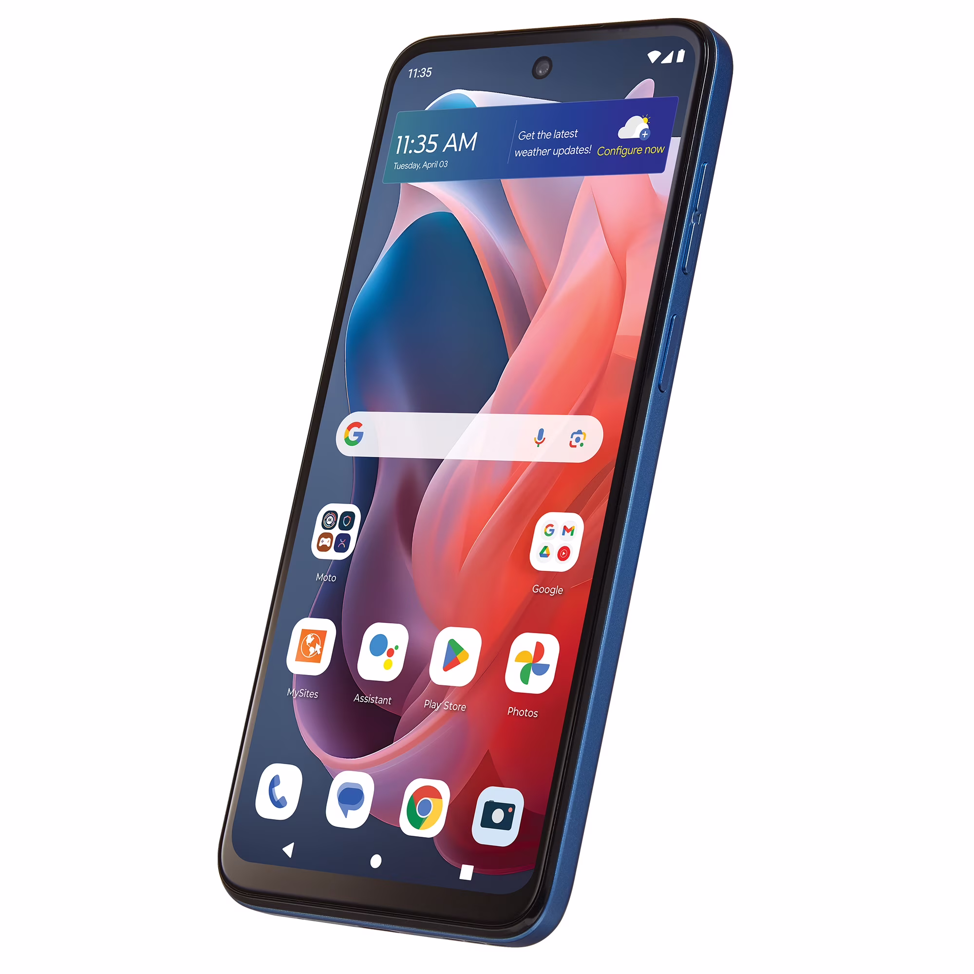 Tracfone Moto G Play 4G 2024, 64GB, Black - Prepaid Smartphone [Locked to Tracfone]