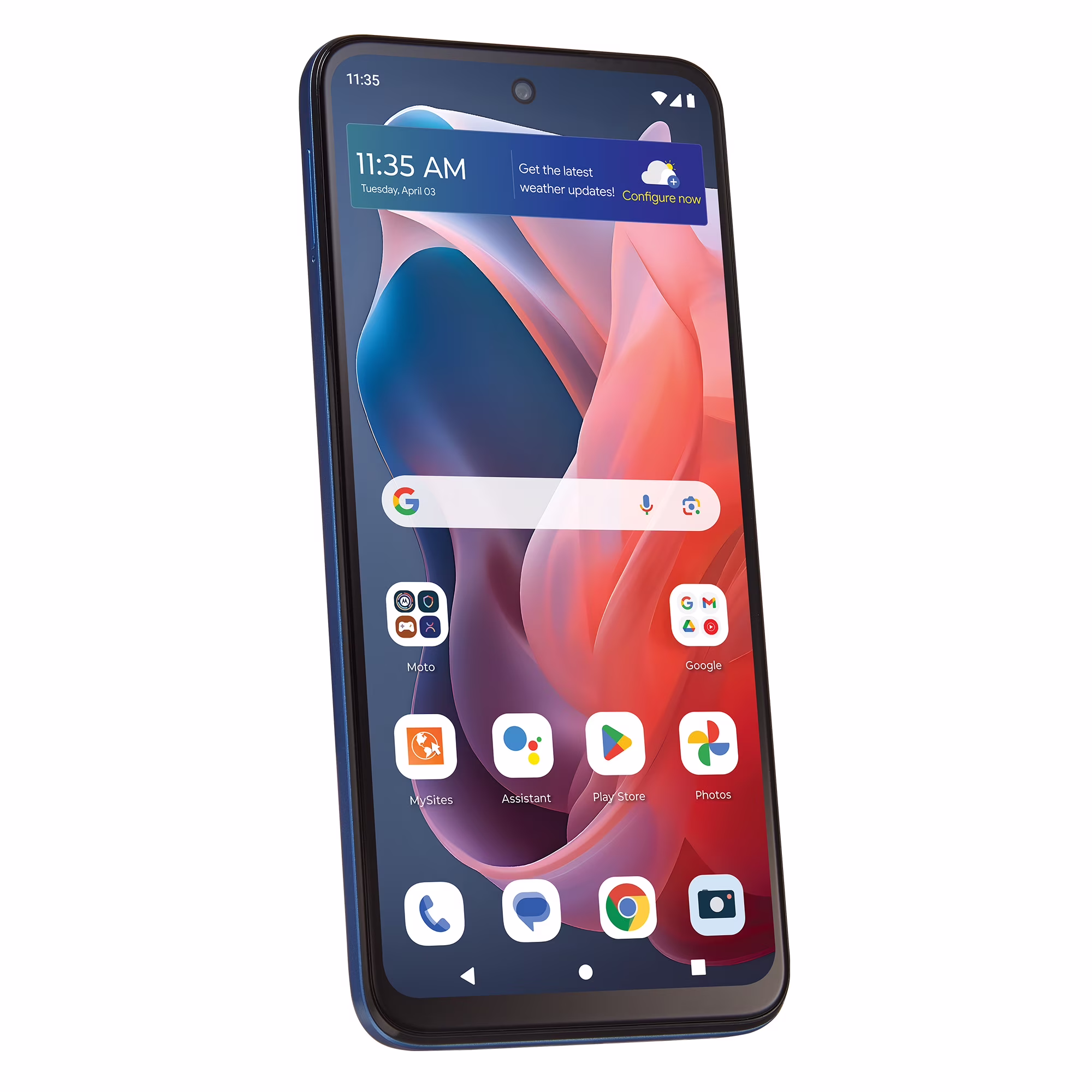 Tracfone Moto G Play 4G 2024, 64GB, Black - Prepaid Smartphone [Locked to Tracfone]