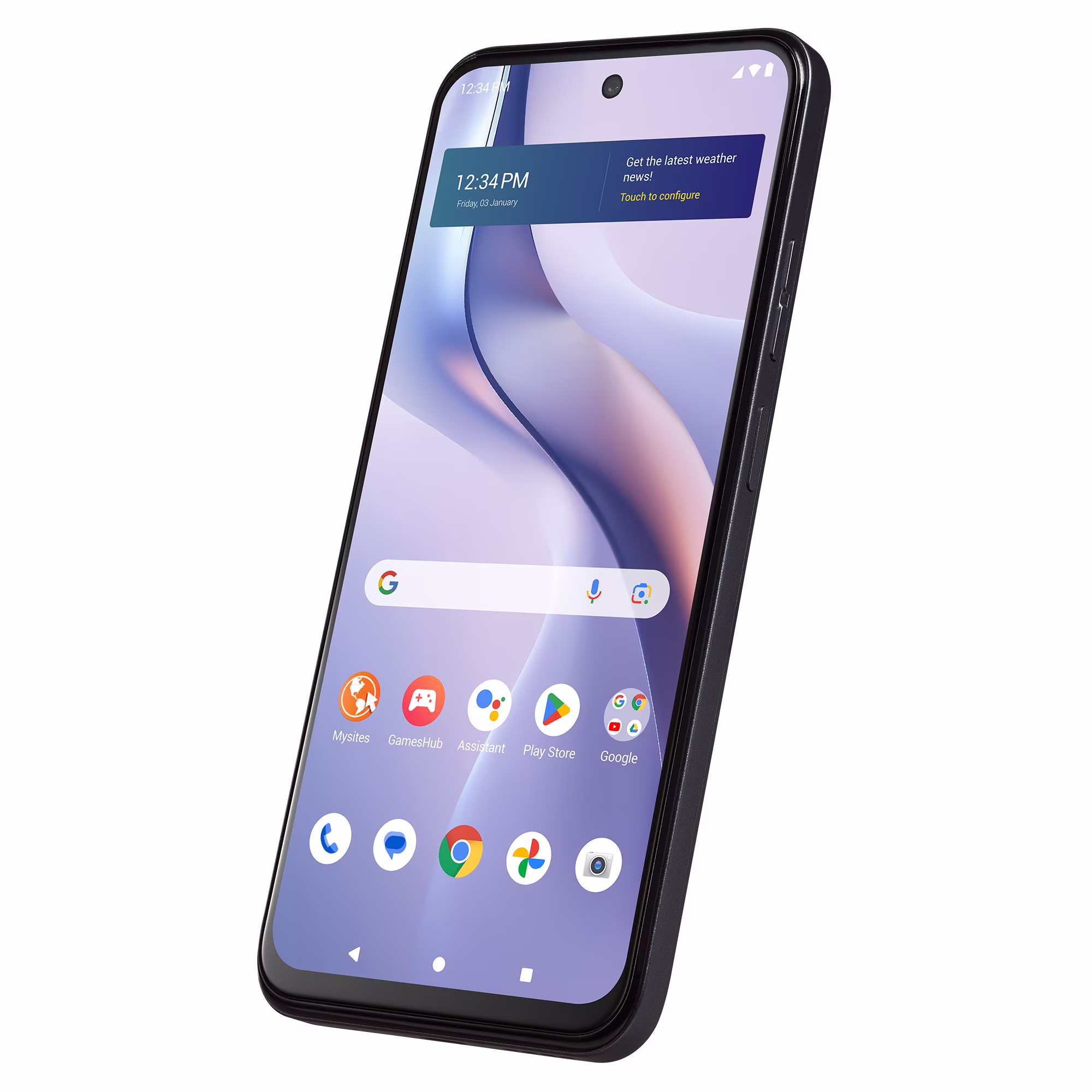 Total Wireless BLU Speed Ultra, 64GB, 5G, Gray - Prepaid Smartphone [Locked to Total Wireless]
