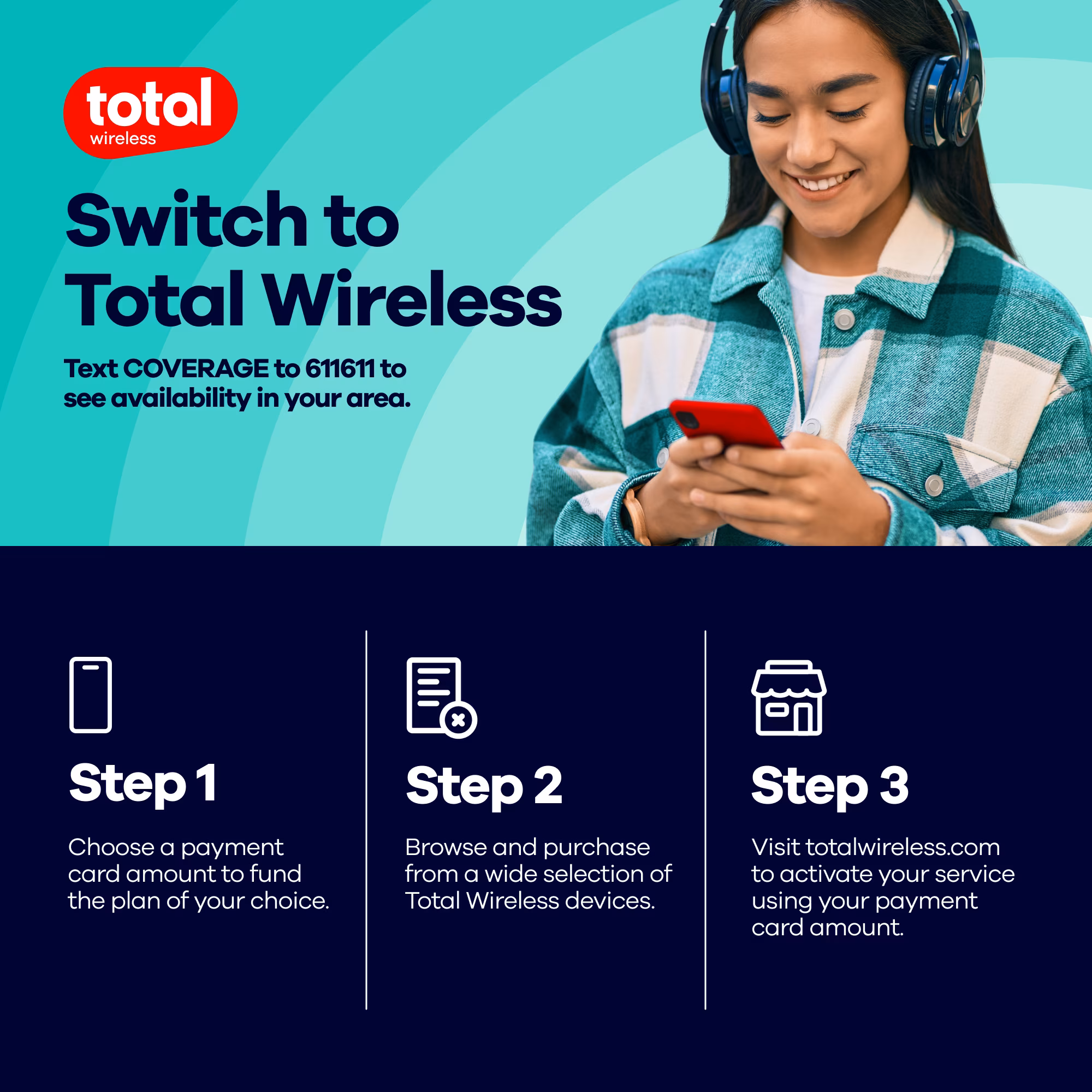 Total Wireless BLU Speed Ultra, 64GB, 5G, Gray - Prepaid Smartphone [Locked to Total Wireless]
