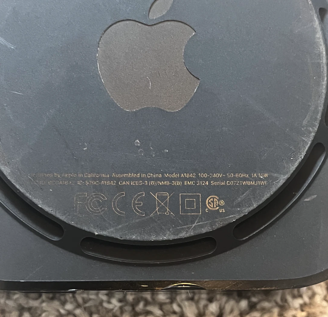 Apple TV 4K A1842 (5th Gen.)-(4k 1st Gen) Media Streamer - Fully Functional
